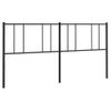 Cabecero Cama | Panel De Cabecera De Metal Negro 193 Cm Cfw273823