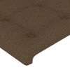 Cabecero Cama | Panel De Cabecera De Tela Gris Oscuro 103x23x78/88 Cm Cfw591371