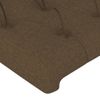 Cabecero Cama | Panel De Cabecera De Tela Gris Oscuro 93x23x78/88 Cm Cfw882374