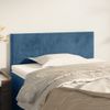 Cabecero Cama | Panel De Cabecera De Terciopelo Azul 100x5x78/88 Cm Cfw497987