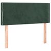 Cabecero Cama | Panel De Cabecera De Terciopelo Verde Oscuro 80x5x78/88 Cm Cfw914135