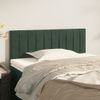 Cabecero Cama | Panel De Cabecera De Terciopelo Verde Oscuro 90x5x78/88 Cm Cfw774677