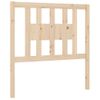 Cabecero Cama | Panel De Cabecera Madera Maciza De Pino 106x4x100 Cm Cfw280980