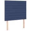 Pack 2 Uds Cabeceros Cama | Panel De Cabeceras De Tela Azul 100x5x78/88 Cm Cfw742434