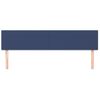 Pack 2 Uds Cabeceros Cama | Panel De Cabeceras De Tela Azul 100x5x78/88 Cm Cfw875241