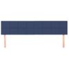 Pack 2 Uds Cabeceros Cama | Panel De Cabeceras De Tela Azul 80x5x78/88 Cm Cfw954880