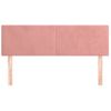 Pack 2 Uds Cabeceros Cama | Panel De Cabeceras Terciopelo Rosa 72x5x78/88 Cm Cfw816370