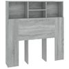 Mueble Cabecero Cama | Panel De Cabecera Gris Sonoma 100x19x103,5 Cm Cfw430227