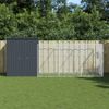 Caseta De Perros | Perrera Exterior Con Corral Acero Galvanizado 165x455x181 Cm Cfw750310