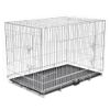 Jaula Para Perros | Perrera Exterior Plegable De Metal Xxl Cfw765808