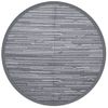 Alfombra De Exterior | Alfombra De Jardín Pp Gris Ø120 Cm Cfw729848