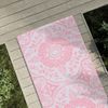 Alfombra De Exterior | Alfombra De Jardín Pp Rosa 80x250 Cm Cfw729920