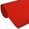 Alfombra De Dormitorio | Felpudo | Alfombra De Pasillo Roja 1 X 20 M Muy Densa 400 G / M² Cfw730098