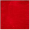 Alfombra De Salón | Alfombra De Pelo Corto Suave Lavable Huarte Rojo 120x120 Cm Cfw730484