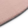 Alfombra De Dormitorio | Felpudo | Alfombra De Pelo Sintético De Conejo Rosa Envejecido 160 Cm Cfw730590