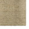 Alfombra De Dormitorio | Felpudo | Alfombra De Sisal Natural Verde 66x200 Cm Cfw730639