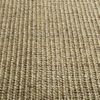 Alfombra De Dormitorio | Felpudo | Alfombra De Sisal Natural Verde 66x250 Cm Cfw730640