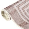 Alfombra De Dormitorio | Felpudo | Alfombra Lavable Antideslizante Beige 120x180 Cm Cfw730882