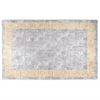 Alfombra De Dormitorio | Felpudo | Alfombra Lavable Antideslizante Gris 160x230 Cm Cfw730900