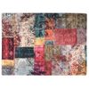 Alfombra De Dormitorio | Felpudo | Alfombra Lavable Antideslizante Patchwork Multicolor 150x230 Cm Cfw730988