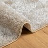 Alfombra De Dormitorio | Felpudo | Alfombra Pelo Largo Aspecto Brillante Istan Beige 160x230 Cm Cfw731141