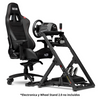 Progaming Chair Black Leather & Suede Edition