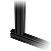 Elite Free Standing Single Monitor Stand Black