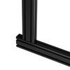 Elite Free Standing Triple Monitor Stand Black