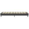 Cama Individual | Cama Box Spring | Cama Para Adultos Tela Gris Oscuro 90x200 Cm Cfw132166