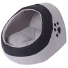 Cama Para Adultos | Cama Cubo Para Gatos Tamaño L Gris Y Negra Cfw86369