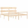 Cama Matrimonial | Cama Para Adultos | Cama De Matrimonio Para Personas Mayores Cabecero Madera Maciza Cfw277005