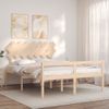 Cama Matrimonial | Cama Para Adultos | Cama De Matrimonio Para Personas Mayores Cabecero Madera Maciza Cfw849194