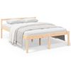 Cama Para Adultos | Cama Para Personas Mayores Madera Maciza De Pino 120x200 Cm Cfw828086