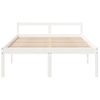 Cama Para Adultos | Cama Para Personas Mayores Madera Maciza De Pino 135x190 Cm Cfw210693