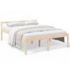 Cama Para Adultos | Cama Para Personas Mayores Madera Maciza De Pino 150x200 Cm Cfw128225