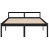 Cama Para Adultos | Cama Para Personas Mayores Madera Maciza De Pino 150x200 Cm Cfw459675