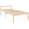 Cama Para Adultos | Cama Para Personas Mayores Madera Maciza De Pino 90x190 Cm Cfw617365