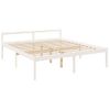 Cama Para Adultos | Cama Para Personas Mayores Madera Maciza Pino Blanca 180x200 Cm Cfw262243