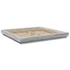 Cama Matrimonial | Cama Para Adultos | Estructura Cama Con Luces Led Madera Gris Sonoma 180x200 Cm Cfw43255