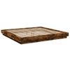 Cama Matrimonial | Cama Para Adultos | Estructura Cama Con Luces Led Madera Roble Ahumado 180x200 Cm Cfw32297