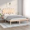 Cama Matrimonial | Cama Para Adultos | Estructura De Cama Doble Madera Maciza 135x190 Cm Cfw639173