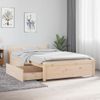 Cama Individual | Cama Para Adultos | Estructura De Cama Con Cajones 90x190 Cm Cfw588533