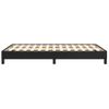 Cama Matrimonial | Cama Para Adultos | Estructura De Cama Cuero Sintético Negro 120x190 Cm Cfw37820