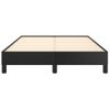 Cama Matrimonial | Cama Para Adultos | Estructura De Cama De Cuero Sintético Negro 120x200 Cm Cfw226986