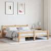 Cama Matrimonial | Cama Para Adultos | Estructura De Cama De Madera De Pino Maciza 160x200 Cm Cfw347393