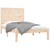 Cama Individual | Cama Para Adultos | Estructura De Cama De Madera Maciza 100x200 Cm Cfw589805