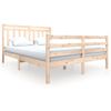 Cama Matrimonial | Cama Para Adultos | Estructura De Cama De Madera Maciza 160x200 Cm Cfw998481