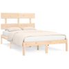 Cama Matrimonial | Cama Para Adultos | Estructura De Cama De Madera Maciza 160x200 Cm Cfw483747