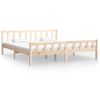 Cama Matrimonial | Cama Para Adultos | Estructura De Cama De Madera Maciza 160x200 Cm Cfw907522