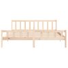 Cama Matrimonial | Cama Para Adultos | Estructura De Cama De Madera Maciza 160x200 Cm Cfw907522